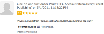 Clients Opinions About Paula1 SEO Specialist and her Search engine Optimization Services